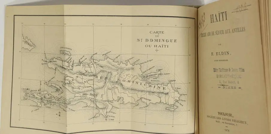 ELDIN - Haïti - Treize ans de séjour aux Antilles - 1878 - Carte - Relié - Photo 0 - livre du XIXe siècle