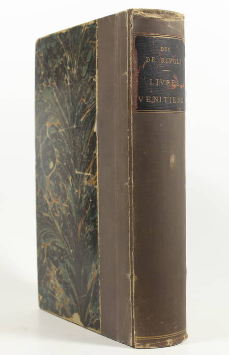 RIVOLI - Bibliographie des livres à figures vénitiens 1469-1525 - Techener, 1892 - Photo 1, livre rare du XIXe siècle