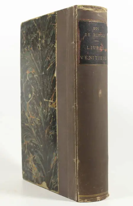 Photo livre n°2. RIVOLI Duc de. Bibliographie des livres à figures, livre rare du XIXe siècle