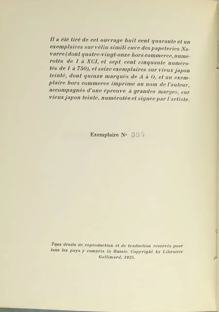 Jean PAULHAN - La guérison sévère - 1925 - Sur vélin - EO - Photo 0 - livre du XXe siècle