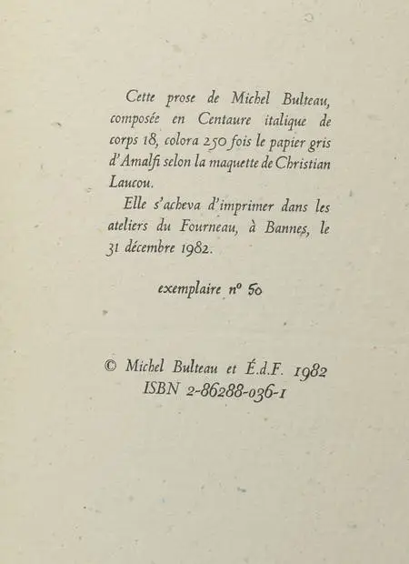 BULTEAU - Le martyre de M. de Palmyre - 1982 - Photo 0, livre rare du XXe siècle