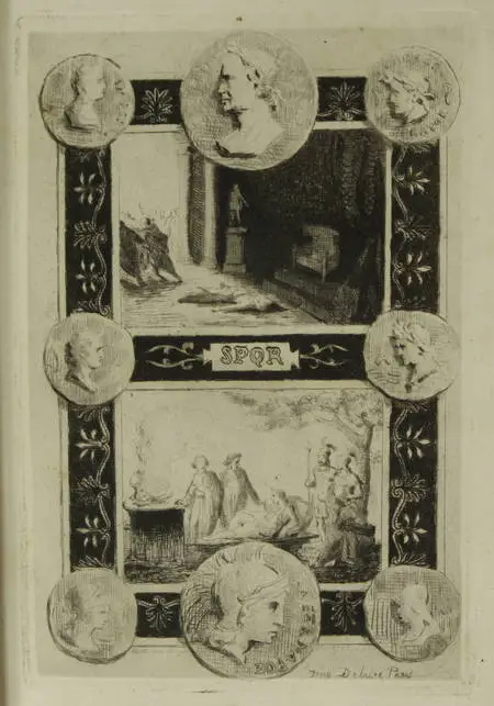 Vérité sur la mort d'Alexandre, Littré + Mort de Jules César, par Damas - 1865 - Photo 0, livre rare du XIXe siècle