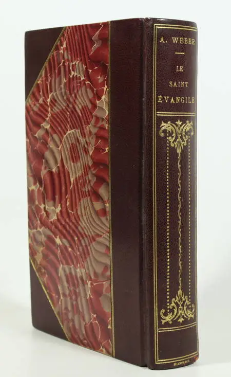 WEBER - Le saint évangile de notre seigneur Jésus-Christ - 1909 - Photo 0, livre rare du XXe siècle