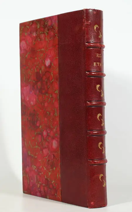 El Ktab des lois secrètes de l'amour d'après le Khôdja Omer Haleby, Abou Othmân - Photo 0 - livre du XIXe siècle