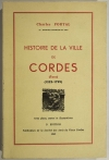 PORTAL - Histoire de la ville de Cordes (Tarn) : 1222-1799 - 1965 - Photo 0, livre rare du XXe siècle
