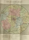 DUFEY - Dictionnaire historique des environs de Paris - 1835 - Carte en couleurs - Photo 0, livre rare du XIXe siècle