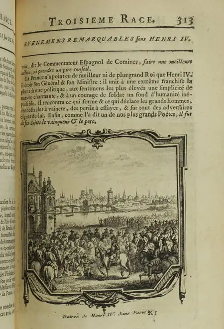 Nouvel abrégé chronologique de l'histoire de France - 1746 - Vignettes - Photo 0 - livre de bibliophilie