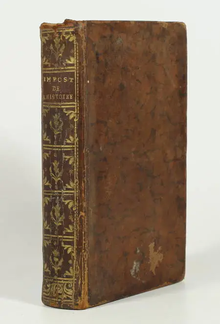 Les impostures de l'histoire - Ouvrage nécessaire aux jeunes gens - 1770 - Photo 0 - livre rare