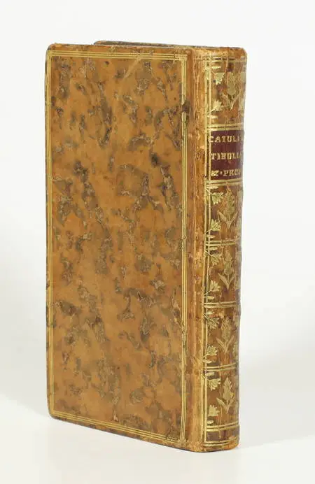 CATULLE, TIBULLE et PROPERCE - Barbou, 1754 - Figures - Photo 0 - livre ancien