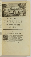 CATULLE, TIBULLE et PROPERCE - Barbou, 1754 - Figures - Photo 3 - livre ancien