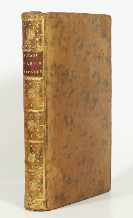 SWINBURNE - Voyages dans les deux siciles - 1785 - Dos armes de Fleurieu - Photo 1, livre ancien du XVIIIe siècle