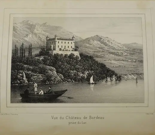 SAVOIE Mailland - Bordeau, château féodal, Mont-du-Chat et lac du Bourget (1875) - Photo 0, livre rare du XIXe siècle