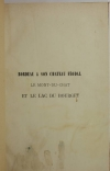 SAVOIE Mailland - Bordeau, château féodal, Mont-du-Chat et lac du Bourget (1875) - Photo 3, livre rare du XIXe siècle