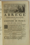 Nouvel abrégé chronologique de l histoire de France - 1756 - 2 volumes - Photo 2 - livre d occasion