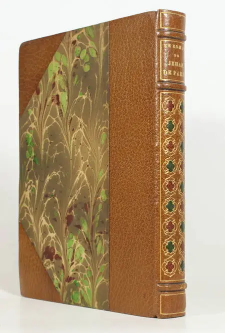 Le roman de Jehan de Paris, roy de France - 1931 - Dos mosaïqué - Maroquin - Photo 0, livre rare du XXe siècle