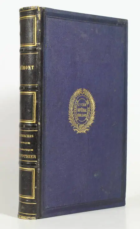 ORLEANS - FREMONT - Recherches historiques et biographiques sur Pothier - 1859 - Photo 0, livre rare du XIXe siècle