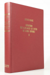BLOGIE (Jeanne). Répertoire des catalogues de ventes de livres imprimés. II : Catalogues français appartenant à la Bibliothèque Royale Albert Ier