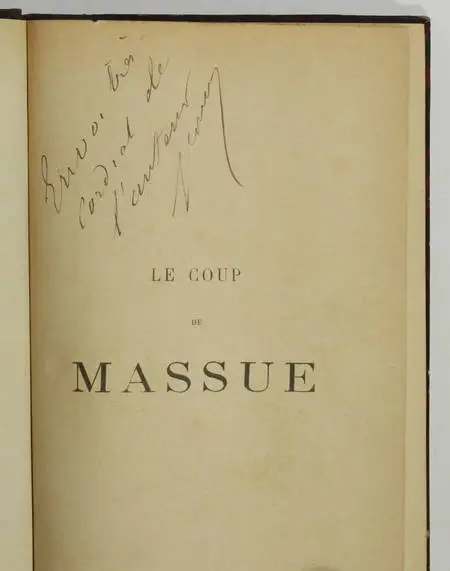 Léon VALERY - Martyrs du fonctionarisme - Le coup de massue - 1883 - Envoi - Photo 0, livre rare du XIXe siècle