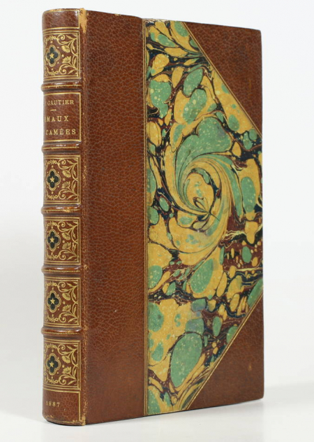 Théophile GAUTHIER - Emaux et camées  - 1887 - Avec la prime aux souscripteurs - Photo 2, livre rare du XIXe siècle