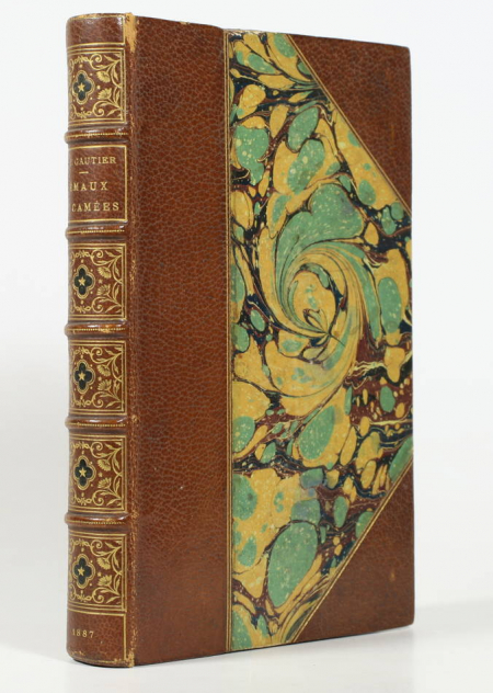 Théophile GAUTHIER - Emaux et camées - 1887 - Avec la prime aux souscripteurs - Photo 2, livre rare du XIXe siècle