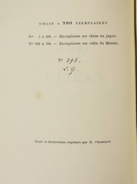 Théophile GAUTHIER - Emaux et camées  - 1887 - Avec la prime aux souscripteurs - Photo 4, livre rare du XIXe siècle