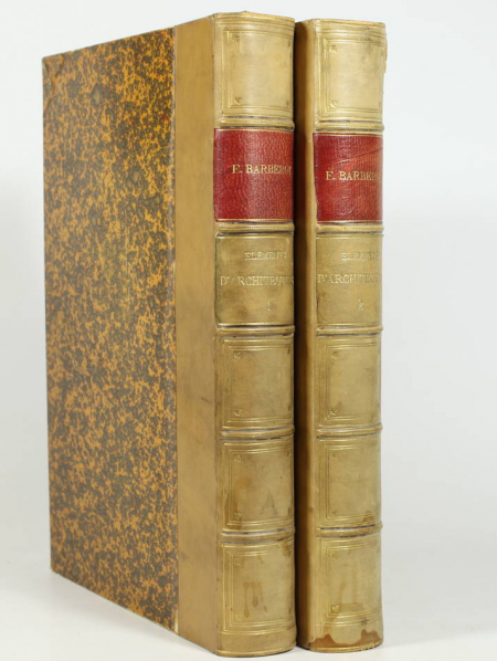 BARBEROT (E.). Histoire des styles d'architecture dans tous les pays, depuis les temps anciens jusqu'à nos jours, livre rare du XIXe siècle