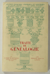 FORST de BATTAGLIA - Traité de généalogie - 1949 - Tableaux, bibliographie - Photo 0, livre rare du XXe siècle