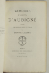 AUBIGNE - Mémoires d Agrippa d Aubigné - Librairie des Bibliophiles, 1889 - Photo 1 - livre d occasion