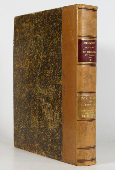 GRENIER - Introduction à l'Histoire générale de la province de Picardie - 1856 - Photo 0 - livre du XIXe siècle
