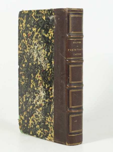 BULWER (Sir E. L.). Aventures de Pisistrate Caxton. Roman anglais traduit avec l'autorisation de l'auteur par Edouard Scheffter, livre rare du XIXe siècle