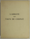 Aubert et Verrier - Abbaye des Vaux de Cernay - 1931 - 1/300 Arches - Photo 0 - livre d occasion