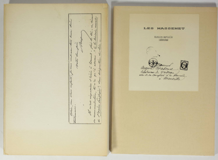 Les Massenet - Histoire partielle - 1989 - 2 volumes - Rare - Photo 0, livre rare du XXe siècle