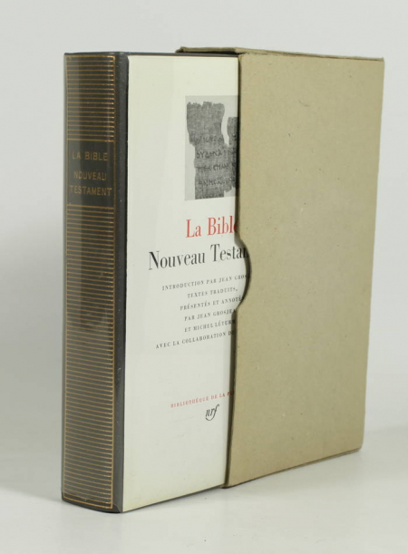 La bible. Nouveau testament - 1986 - Pléiade - Photo 0, livre rare du XXe siècle