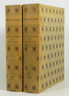TOLSTOI - La guerre et la paix 1960 - Edy Legrand - 2 volumes - cartonnage Bonet - Photo 0, livre rare du XXe siècle
