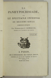 LEMERCIER - La Panhypocrisiade, ou le spectacle infernal du seizième - 1819 - Photo 0, livre rare du XIXe siècle