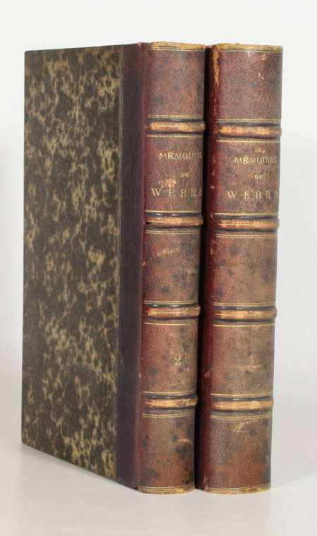 Mémoires de Weber, concernant Marie-Antoinette, archiduchesse et reine 1822 - 2v - Photo 0, livre rare du XIXe siècle