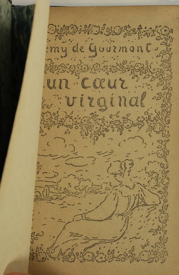 Rémy de GOURMONT - Un coeur virginal - 1907 - EO - Demi maroquin - Photo 1, livre rare du XXe siècle
