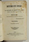 HUC - Souvenirs d un voyage dans la Tartarie, le Thibet, et la Chine 1853 - 2 v - Photo 2, livre rare du XIXe siècle
