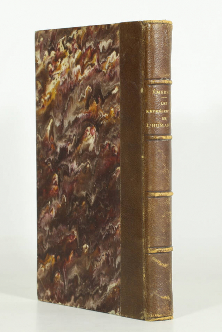 EMERSON - Les représentants de l'humanité - 1863 - Photo 0, livre rare du XIXe siècle