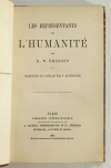 EMERSON - Les représentants de l humanité - 1863 - Photo 1, livre rare du XIXe siècle