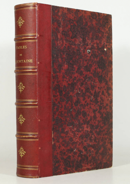 LA FONTAINE - Fables - 1868 - Illustrations par Grandville - Photo 0, livre rare du XIXe siècle
