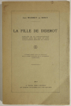 La fille de Diderot - Extraits de sa correspondance inédite - 1949 - Photo 0, livre rare du XXe siècle