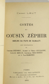 Ernest LAUT - Contes du cousin Zéphir - Moeurs du pays de Hainaut - 1896 - Photo 2, livre rare du XIXe siècle
