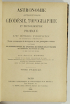 TOWNE - Astronomie, astrophysique, topographie - Bertaux, 1896 - Photo 2, livre rare du XIXe siècle