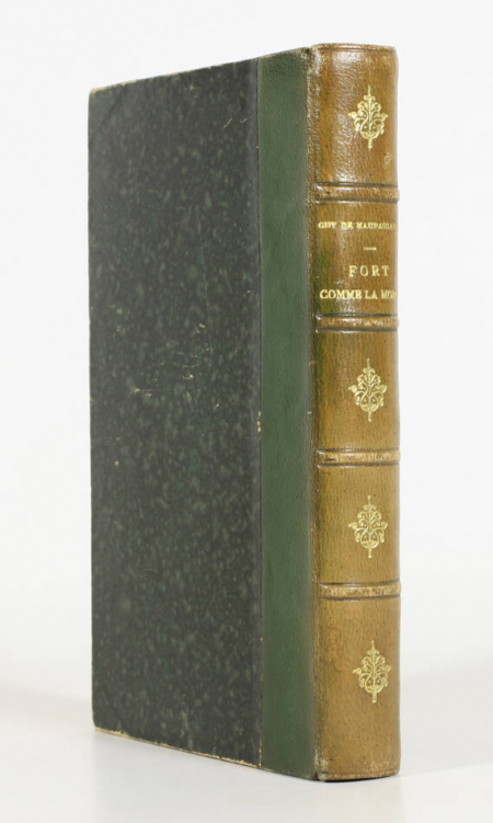 Guy de MAUPASSANT - Fort comme la mort - 1889 - Relié - Photo 0, livre rare du XIXe siècle