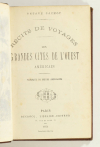 SACHO - Les grandes cités de l ouest américain - Tableaux de moeurs - 1874 - Photo 2, livre rare du XIXe siècle