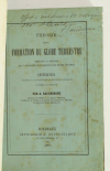 BAUDRIMONT - Théorie de la formation du globe terrrestre - 1867 - Envoi - Photo 1, livre rare du XIXe siècle
