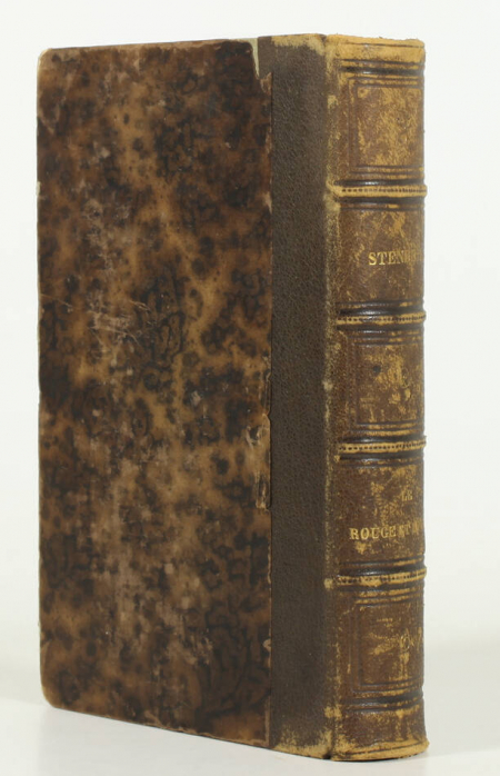 STENDHAL - Le rouge et le noir - Librairie Nouvelle - 1855 - Photo 0, livre rare du XIXe siècle