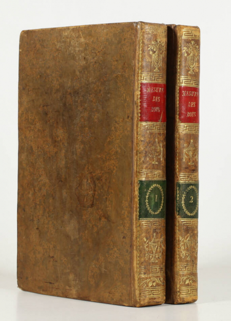 SEGONDAT - Traité général de la mesure des bois - 1782 - 8 planches - Photo 0, livre ancien du XVIIIe siècle