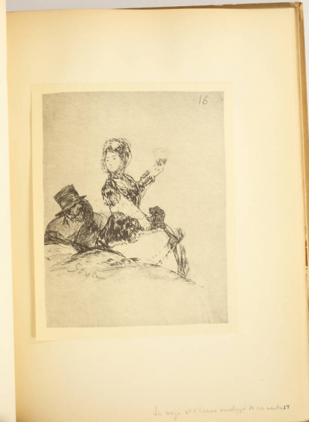 Nouveaux Caprices de Goya - 38 dessins inédits - Paul Lafond - 1907 - Photo 0, livre rare du XXe siècle